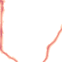 Night-time road noise heatmap for UB2 4GF