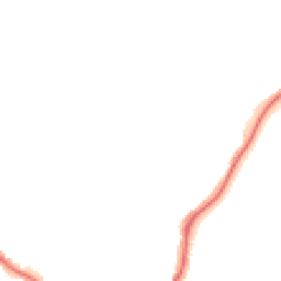 Night-time road noise heatmap for UB2 4GJ