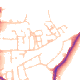 Daytime road noise heatmap for UB2 4GL