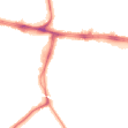 Night-time road noise heatmap for UB2 4XD