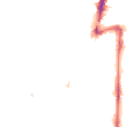 Night-time road noise heatmap for UB2 5AE