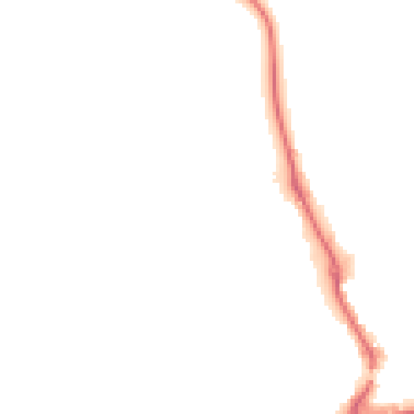 Night-time road noise heatmap for UB3 1AW