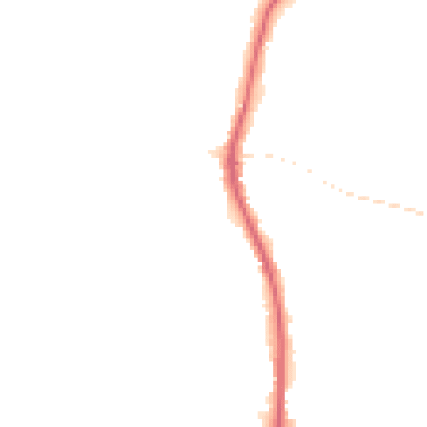 Night-time road noise heatmap for UB3 5EG