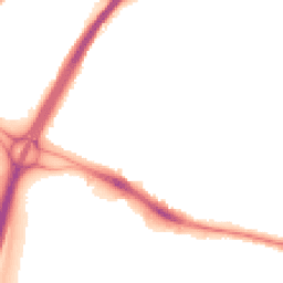 Night-time road noise heatmap for UB4 0PP