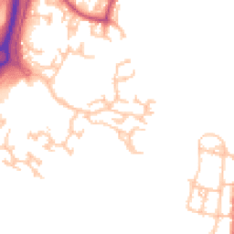Daytime road noise heatmap for UB4 9SR