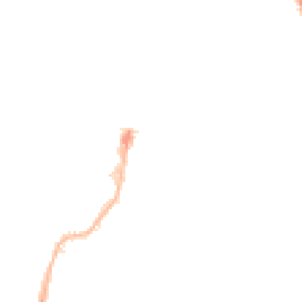 Night-time road noise heatmap for UB6 7AH