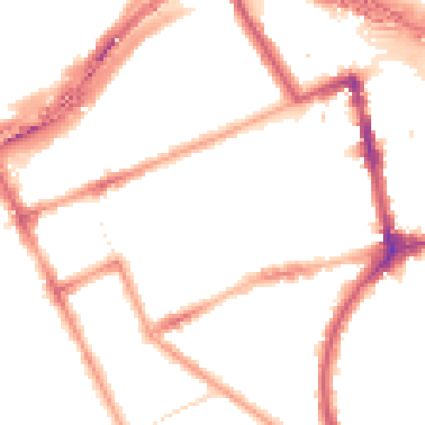 Night-time road noise heatmap for W11 2AZ