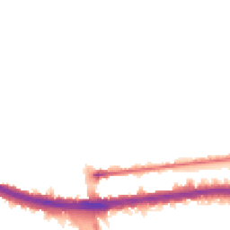 Night-time road noise heatmap for W12 0BN