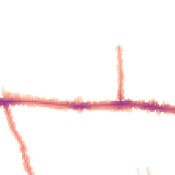 Night-time road noise heatmap for W12 0JU