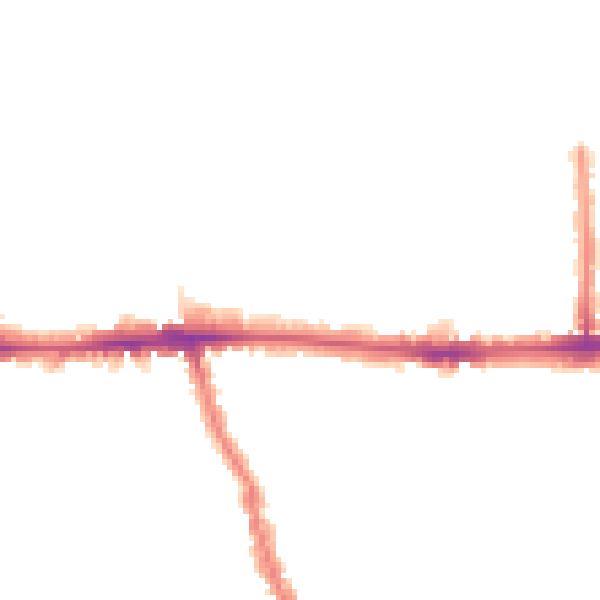 Night-time road noise heatmap for W12 0NE