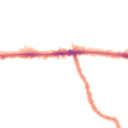 Night-time road noise heatmap for W12 9DY