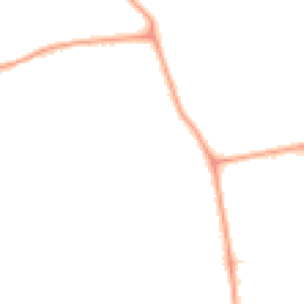 Night-time road noise heatmap for W13 0BJ