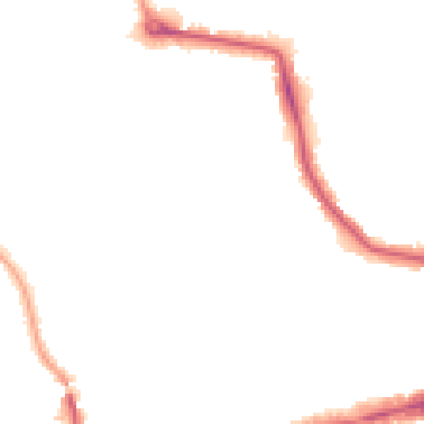 Night-time road noise heatmap for W13 8NQ