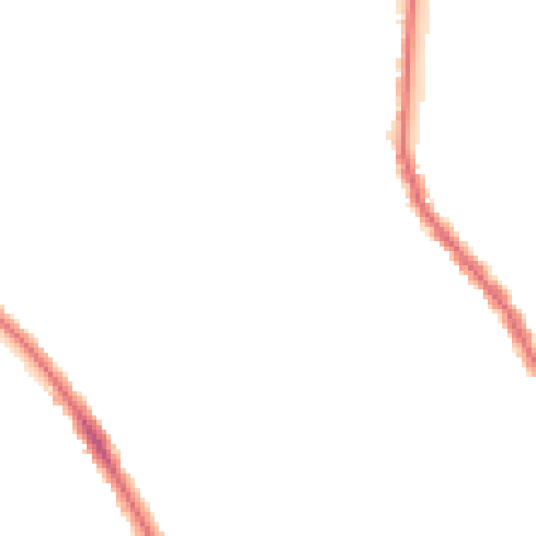 Night-time road noise heatmap for W13 9EW