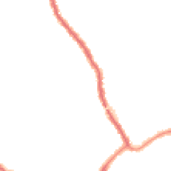 Night-time road noise heatmap for W13 9SH