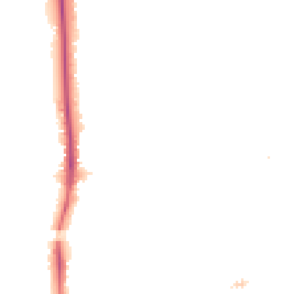 Night-time road noise heatmap for W3 0HR