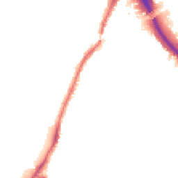 Night-time road noise heatmap for W3 6HX