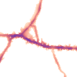 Night-time road noise heatmap for W3 6QS