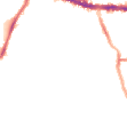 Night-time road noise heatmap for W3 8SJ