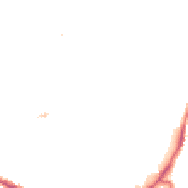 Night-time road noise heatmap for W3 9HQ