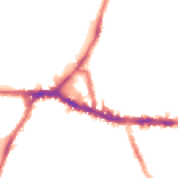 Night-time road noise heatmap for W3 9NJ