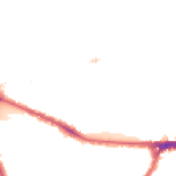 Night-time road noise heatmap for W3 9PR