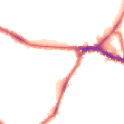 Night-time road noise heatmap for W3 9RN