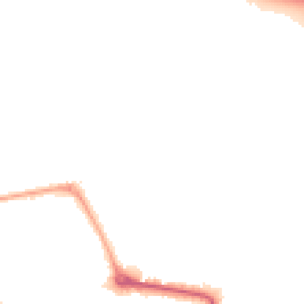 Night-time road noise heatmap for W5 1QX