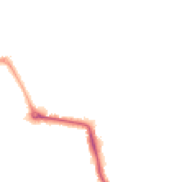 Night-time road noise heatmap for W5 1TQ