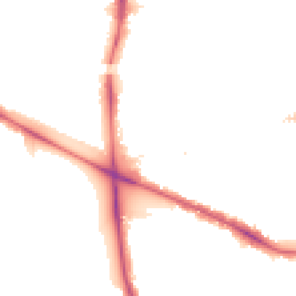 Night-time road noise heatmap for W5 3HP