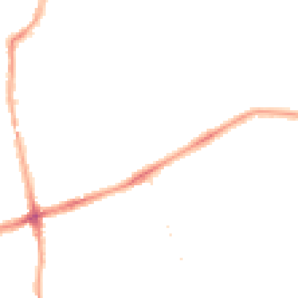 Night-time road noise heatmap for W5 4AE