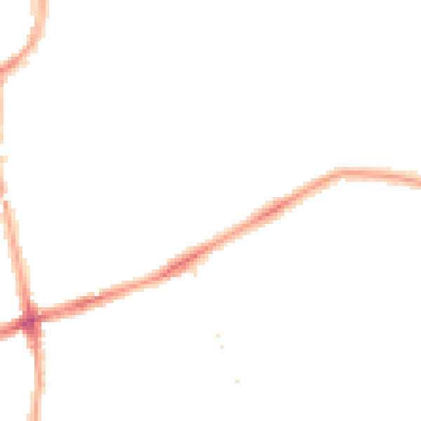 Night-time road noise heatmap for W5 4AJ