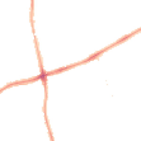 Night-time road noise heatmap for W5 4BZ