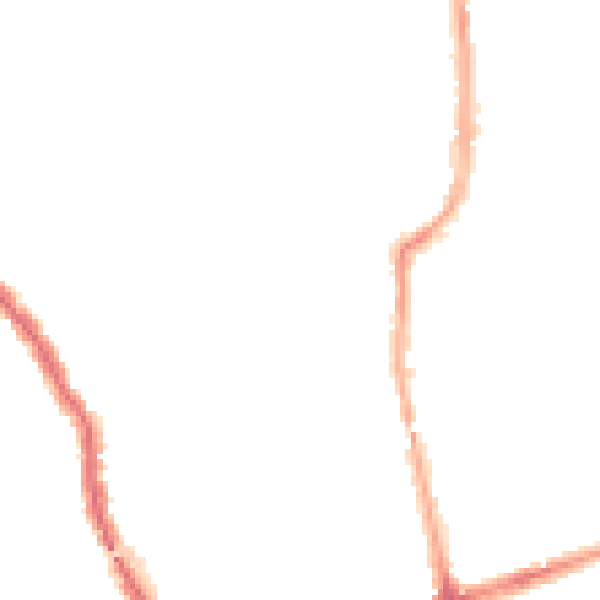 Night-time road noise heatmap for W5 5HF