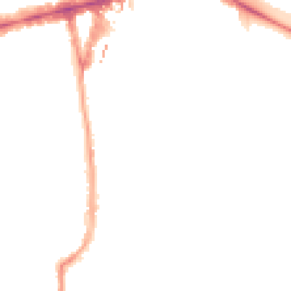 Night-time road noise heatmap for W5 5NN