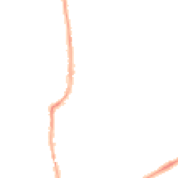 Night-time road noise heatmap for W5 5RL