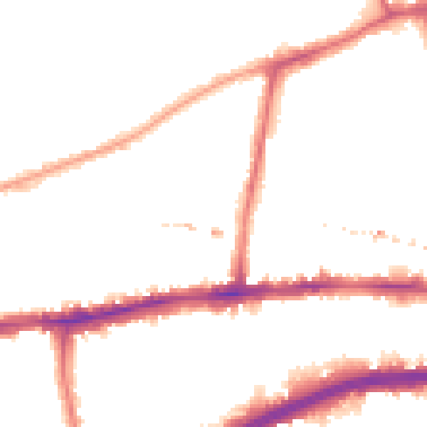 Night-time road noise heatmap for W6 0XS