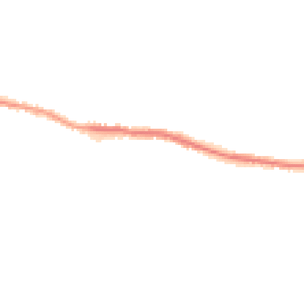 Night-time road noise heatmap for WA11 0AA
