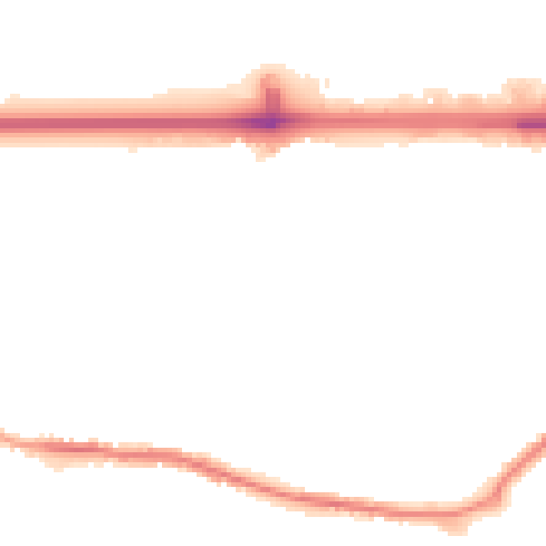 Night-time road noise heatmap for WA11 0FA
