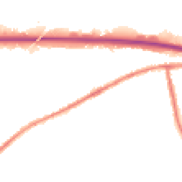 Night-time road noise heatmap for WA11 0QJ