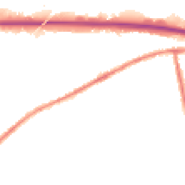 Night-time road noise heatmap for WA11 0UX