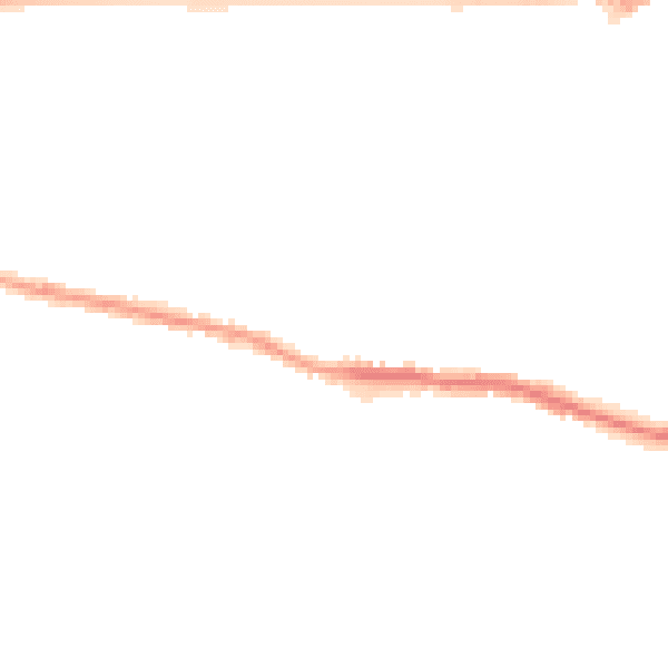 Night-time road noise heatmap for WA11 0WE