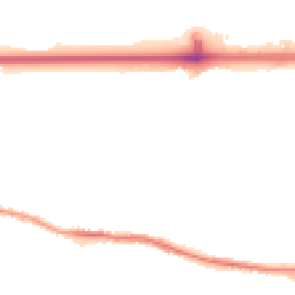 Night-time road noise heatmap for WA11 0WN