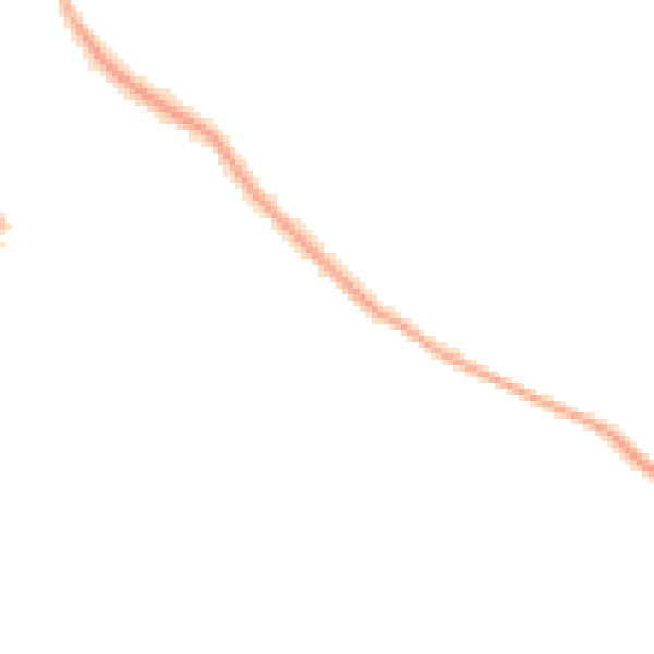 Night-time road noise heatmap for WA11 8BD