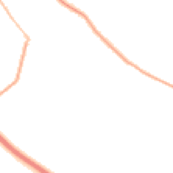 Night-time road noise heatmap for WA11 8EL