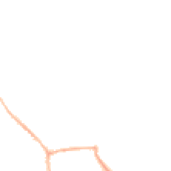 Night-time road noise heatmap for WA11 8JU