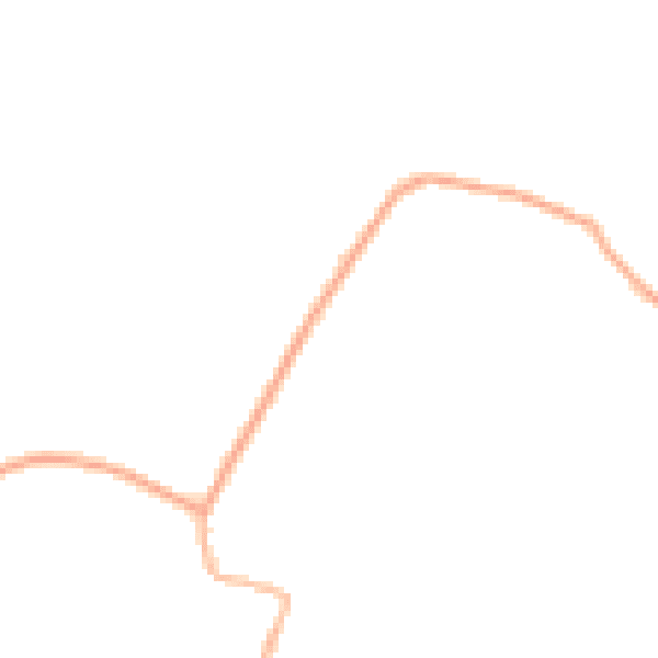Night-time road noise heatmap for WA11 8RT