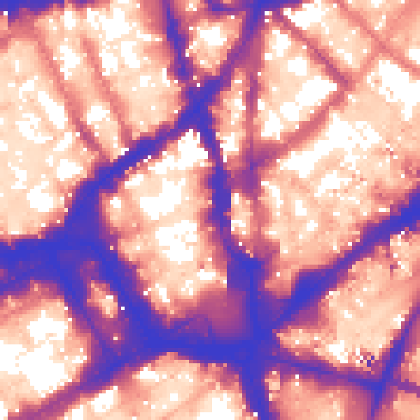Daytime road noise heatmap for WC2H 7AX