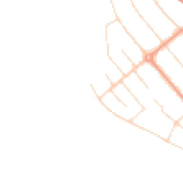 Daytime road noise heatmap for WD17 3BD