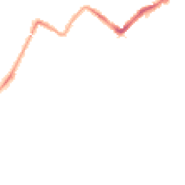 Night-time road noise heatmap for WD18 6AB